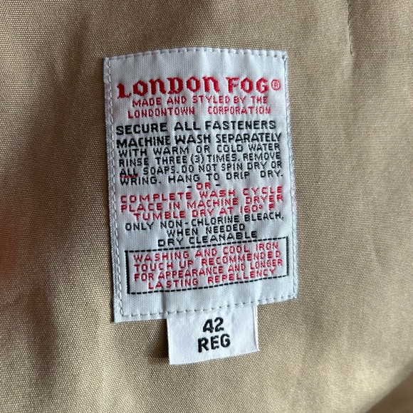 Vintage 70s London Fog Trench - Picture 4 of 10